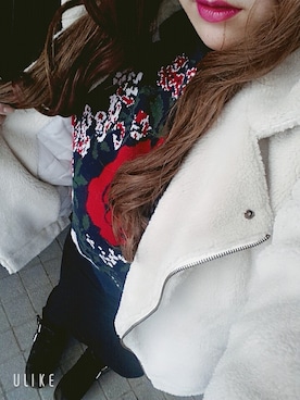 kyanさん（レディース・159cm）の冬コーディネート