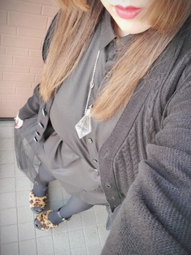 「KILL STAR（キルスター）のアイテム（アクセサリー）」を使った、kyanさん（レディース・159cm）の春コーディネート