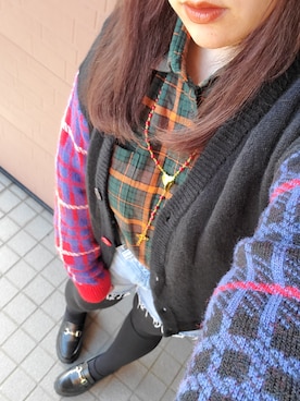 kyanさん(レディース・159cm)の冬コーディネート