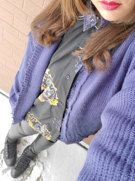 kyanさん（レディース・159cm）の冬コーディネート