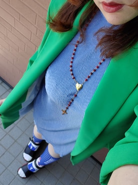 「NOT COMMON SENSE（ノットコモンセンス）のアイテム」を使った、kyanさん（レディース・159cm）の夏コーディネート