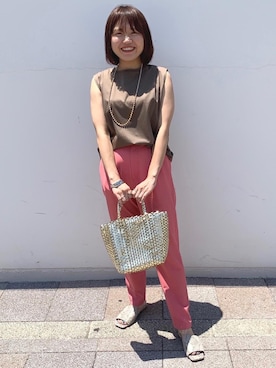 hiromi_yさん（レディース・153cm）の夏コーディネート
