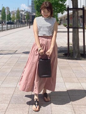 hiromi_yさん（レディース・153cm）の夏コーディネート