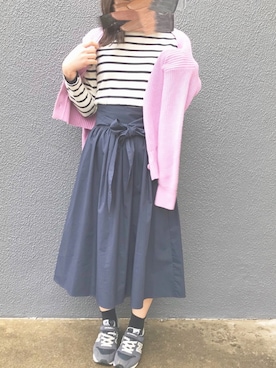 AKUさん（レディース・156cm）の春コーディネート