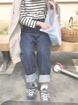 AKUさん（レディース・156cm）の春コーディネート