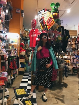 「モスキーノ」｜moMoさん（レディース・155cm）の春コーディネート
