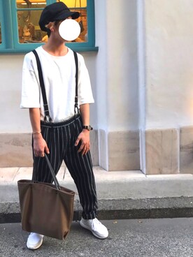 オ餅屋さん（メンズ・174cm）の春コーディネート