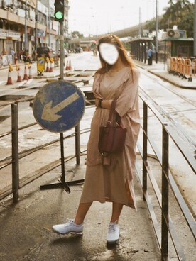 「A land（エーランド）のアイテム」を使った、dordor.shanさん（レディース・164cm）の冬コーディネート