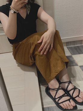 「LEPSIM（レプシィム）のアイテム（財布/小物）」を使った、KUMI0114さん（レディース・152cm）の夏コーディネート