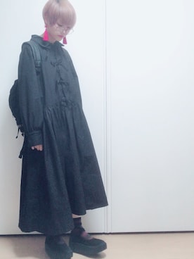 「BellyButton（ベリーボタン）のアイテム」を使った、かんさん（レディース・155cm）の秋コーディネート