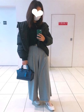 「MKT（エムケーティー）のアイテム（トップス）」を使った、Aiさん（レディース・163cm）の秋コーディネート