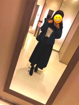「SM2（エスエムツー）のアイテム（ブルゾン）」を使った、Aiさん（レディース・163cm）の秋コーディネート