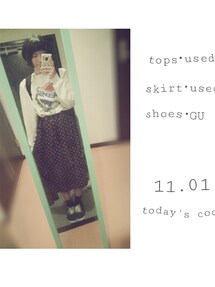 used | ドットスカート(スカート)