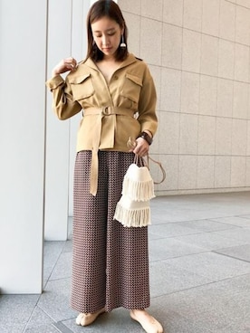 佐藤さん（レディース・170cm）の春コーディネート