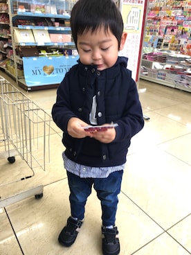 「CORVA（コルヴァ）のアイテム」を使った、SHI-☆さん（レディース・165cm）の春コーディネート