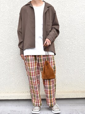 「SENSE OF PLACE by URBAN RESEAR」｜「アイテム（その他）」を使った、おやすみくん💤さん（メンズ・170cm）の夏コーディネート