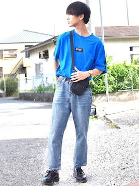 O Oi オアイオアイ のtシャツ カットソーを使ったメンズ人気ファッションコーディネート Wear