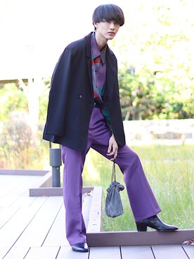「WEAR」｜「アイテム（その他）」を使った、おやすみくん💤さん（メンズ・170cm）の冬コーディネート