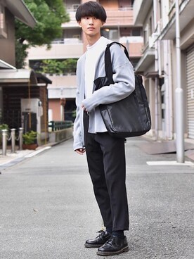 おやすみくん💤さん（メンズ・170cm）の冬コーディネート