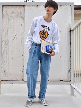 おやすみくん💤さん(メンズ・170cm)の春コーディネート