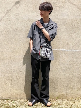 おやすみくん💤さん（メンズ・170cm）の夏コーディネート