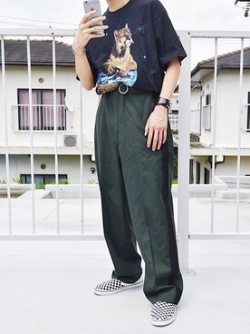 おやすみくん💤さん(メンズ・170cm)の夏コーディネート