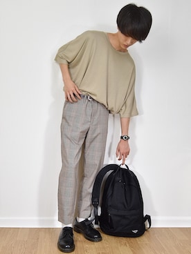 「PONY（ポニー）のアイテム」を使った、おやすみくん💤さん（メンズ・170cm）の夏コーディネート