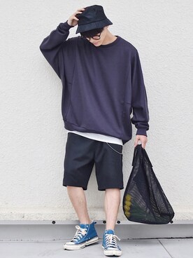 「Urcarol（ウルカロール）のアイテム」を使った、おやすみくん💤さん（メンズ・170cm）の秋コーディネート