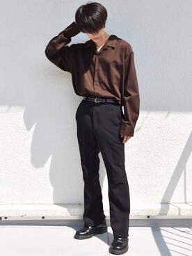 「Neutralcolor（ニュートラルカラー）のアイテム」を使った、おやすみくん💤さん（メンズ・170cm）の秋コーディネート