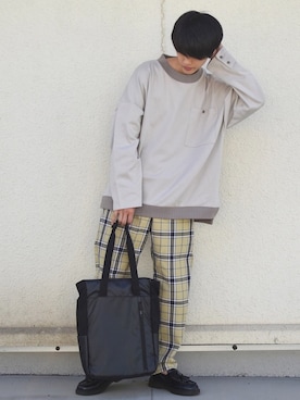 おやすみくん💤さん（メンズ・170cm）の秋コーディネート