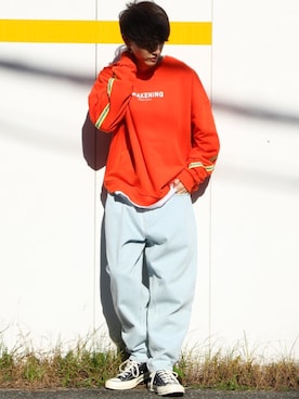 おやすみくん💤さん（メンズ・170cm）の冬コーディネート