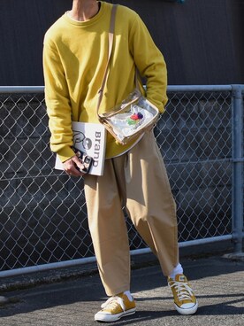 おやすみくん💤さん(メンズ・170cm)の春コーディネート