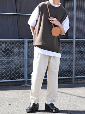 おやすみくん💤さん（メンズ・170cm）の春コーディネート