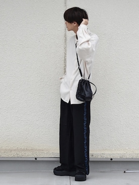 おやすみくん💤さん（メンズ・170cm）の春コーディネート