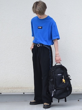 「5252（ゴーニーゴーニー）のアイテム」を使った、おやすみくん💤さん（メンズ・170cm）の春コーディネート