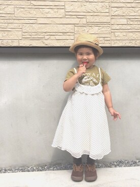 soufuuさん（キッズ・80cm）の春コーディネート