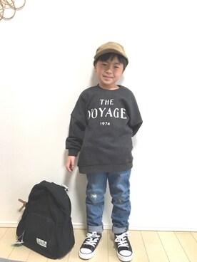 soufuuさん（キッズ・80cm）の春コーディネート