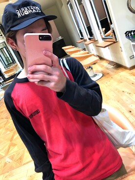 「KENZO（ケンゾー）のアイテム（財布/小物）」を使った、ユートさん（メンズ・166cm）の秋コーディネート