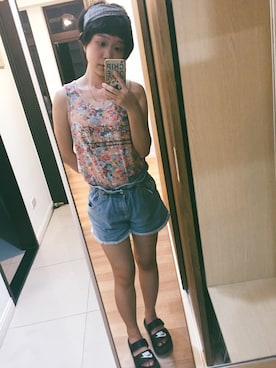 Jessica Her👽さん（レディース・157cm）の夏コーディネート