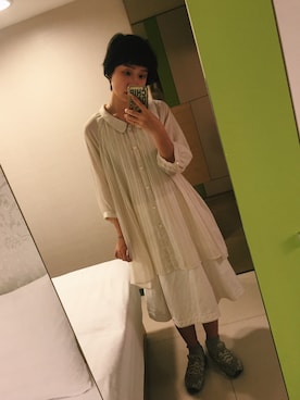 「2% TOKYO（トゥーパーセントトウキョウ）のアイテム」を使った、Jessica Her👽さん（レディース・157cm）の夏コーディネート