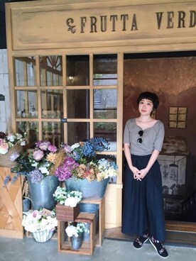 Jessica Her👽さん（レディース・157cm）の夏コーディネート