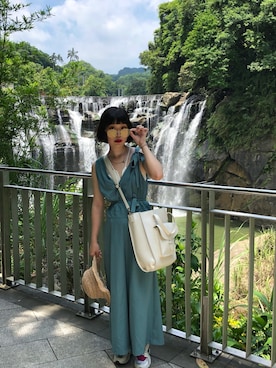 「アイテム（ブラジャー、ホワイト系）」を使った、Jessica Her👽さん（レディース・157cm）の春コーディネート