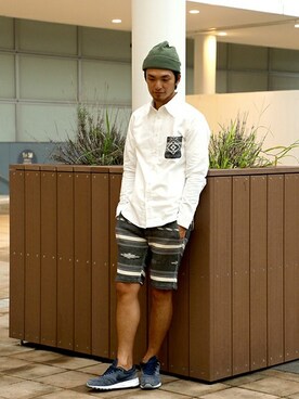 「ROSE BUD COUPLES （ローズ バッド カップルズ）のアイテム」を使った、ROSE BUD STAFFさん（メンズ・171cm）の秋コーディネート