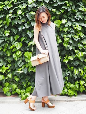 「ROSE BUD（ローズバッド）のアイテム（アクセサリー）」を使った、ROSE BUD STAFFさん（レディース・163cm）の春コーディネート