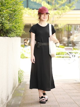 「JEMORGAN（ジェーイーモーガン）のアイテム」を使った、ROSE BUD STAFFさん（レディース・163cm）の夏コーディネート