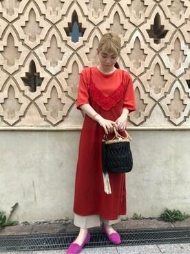 ROSE BUD STAFFさん(レディース・161cm)の夏コーディネート