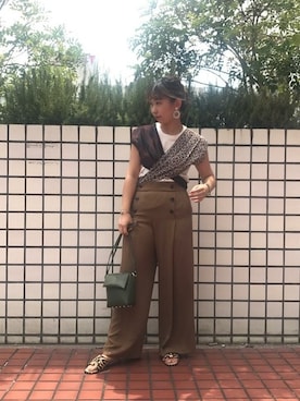 ROSE BUD STAFFさん（レディース・157cm）の夏コーディネート