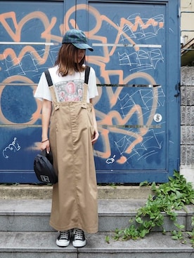 「Herschel Supply（ハーシェルサプライ）のアイテム」を使った、ROSE BUD STAFFさん（レディース・163cm）の夏コーディネート