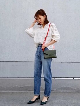 「WERNER（ワーナー）のアイテム」を使った、ROSE BUD STAFFさん（レディース・158cm）の夏コーディネート