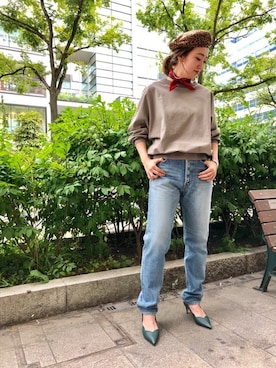 「WERNER（ワーナー）のアイテム」を使った、ROSE BUD STAFFさん（レディース・166cm）の夏コーディネート